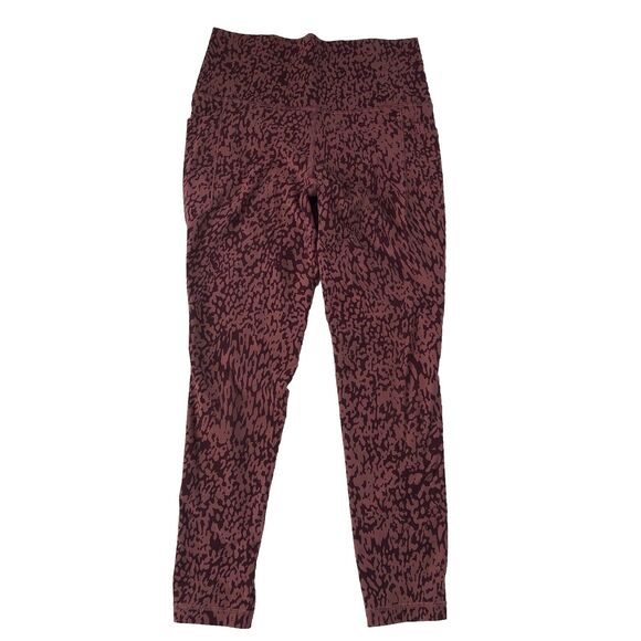Athleta Women's Salutation Stash Pocket II Leggings Animal Print Small Petite - Picture 2 of 13